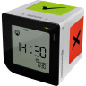 Часы настольные BRESSER FlipMe Alarm Clock, серебристые 73788